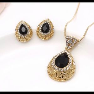 Turkish Style Necklace Earrings Jewelry Set